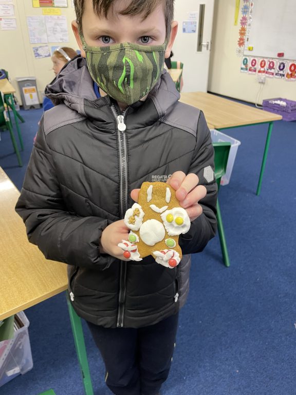 Lennon was inspired by gingerbread men!